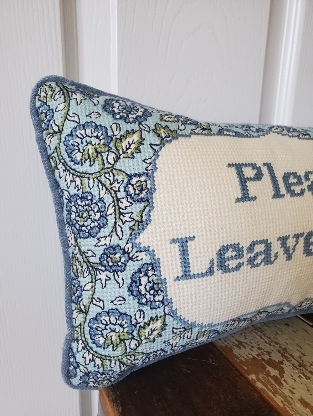 Needle Point Pillow - Picture 2 of 8